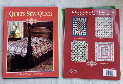 Quilts Made Easy Pattern Bundle 60 Easy to Make Full Size Patterns 5 Books 1995 - Picture 6 of 7