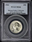 1962 25C Washington Quarter PCGS MS66