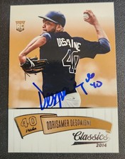 Odrisamer Despaigne Autograph Signed 2014 Panini RC San Diego Padres