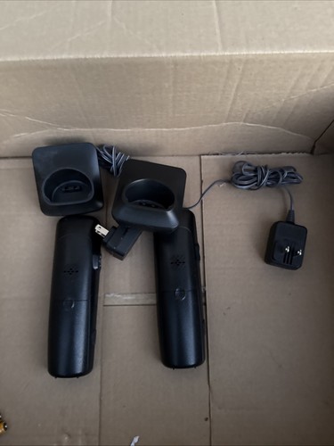 2 of Panasonic Cordless Phone KX-TGA470 w/ Charging Dock Cradle PNLC1029. Black - Zdjęcie 15 z 22