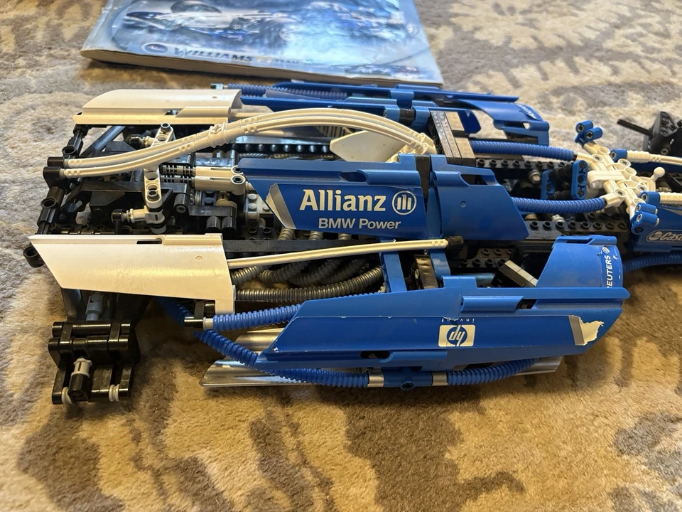 LEGO 8461 RACERS Williams F1 Team - 2002 - Incompleto - con instrucciones Foto 3 de 4