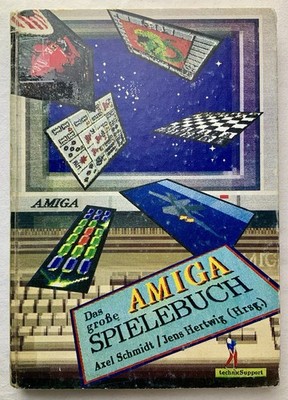 Das große Amiga Spielebuch   Schmidt/Hertwig, technicSupport Berlin 1988