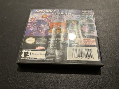 Sonic Chronicles: The Dark Brotherhood Nintendo DS Case And Manual Only NO GAME - Picture 12 of 15