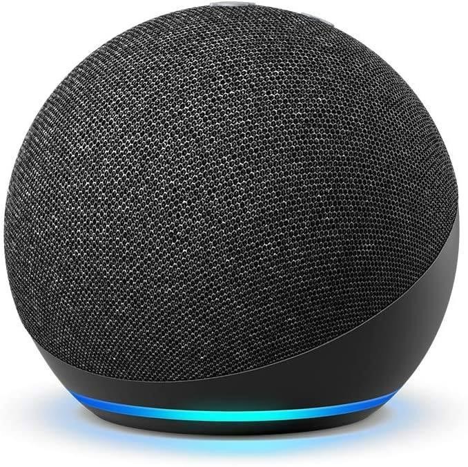 Amazon Echo Dot (4th Gen, 2020 Release) Smart Speaker with Alexa (Charcoal)