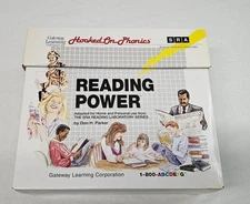 NEW!! 1992 HOOKED On PHONICS Your READING Power SRA Laboratory Series
