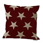 18X18 Inch Cotton Linen Decorative Throw Pillow 18" x 18" (Pack of 1) T29-028