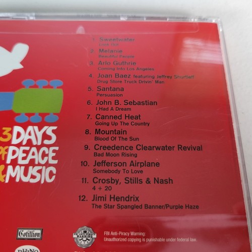 Best of Woodstock Musik CD 2009 Rock Festival - Bild 7 von 7