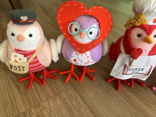 Menge 7 Zielscheibe Featherly Friends Vögel Valentinstag Spritz Harkin Karmin Flynn - Bild 8 von 19