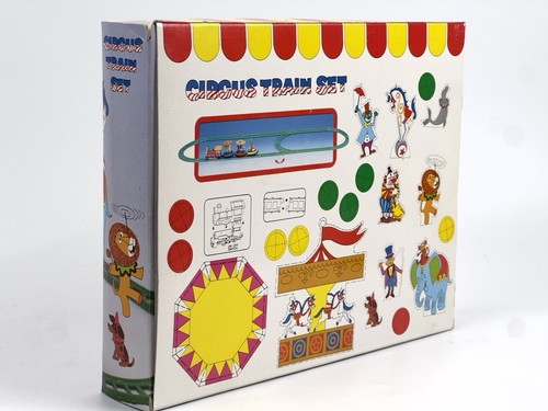 Juego de tren de circo vintage a pilas - Nuevo en caja original modelo 829 - Imagen 5 de 7