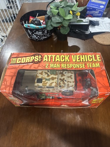 Lanard the Corps Attack HTK Command Vehicle 2 man Response Team. NEW Super Rare! - Picture 2 of 9