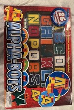 Alpha-Bots Alphabet Transforming Letters and Numbers 30 Vintage