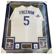 Freddie Freeman Dodgers Signed Autographed Nike 2024 World Series Jersey MLB