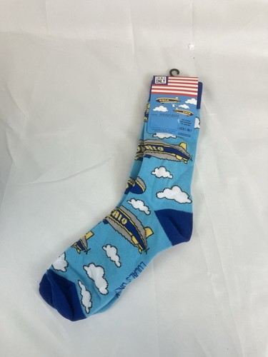 Calcetines Locals Only Ohio Goodyear Blimp para Hombres 1 Par Unisex Talla Única Nuevos - Imagen 5 de 7