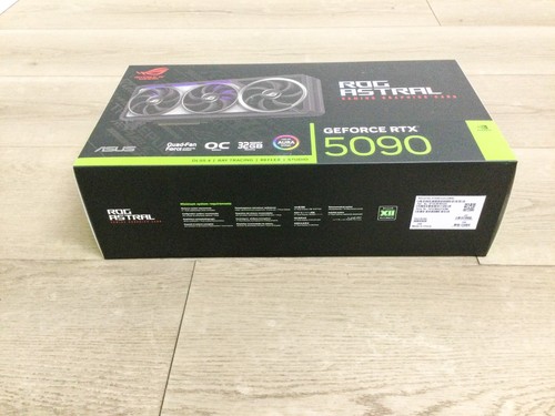 ASUS NVIDIA GeForce RTX 5090 ROG 32GB GDDR7 PCIe 5.0 x16 Graphics Card New - Picture 2 of 4