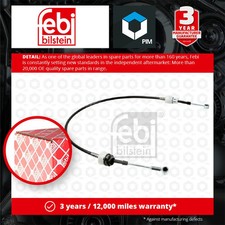 Gear Change Cable fits FIAT PUNTO EVO 1.4 Right 09 to 12 55199359 55230721 Febi