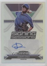 2021 Panini Prizm Draft Picks Signing Sessions Jairo Lopez #SS-JL Auto
