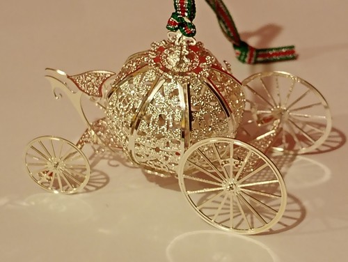 Newbridge Silberbesteck Aschenputtel Kutsche Weihnachtsdeko Weihnachtsschmuck - Bild 14 von 24