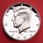 2006-S Silver Kennedy Half Dollar Scarce Gem Proof  Lustrous FAST SHIPPING