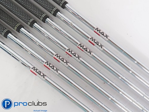 Left Handed TaylorMade SIM MAX OS 5-PW, AW IRON SET - KBS MAX Regular - 445286 - Picture 5 of 6