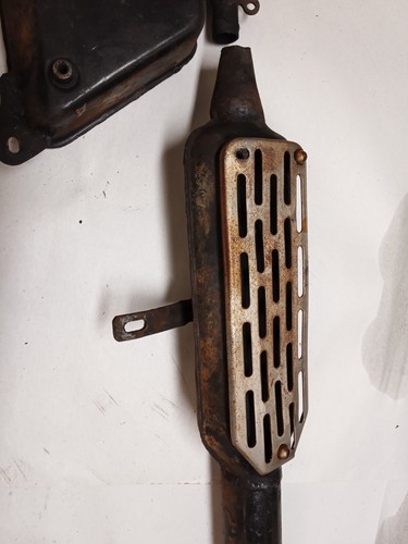Tubo de escape silenciador Bultaco Matador MK3 modelo 26 compatible con 1967-70 - Imagen 3 de 6