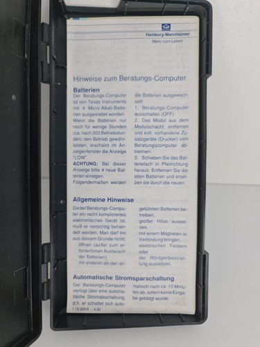 Calculadora programable Texas Instruments TI-74S - Probada - Con manual alemán - Imagen 8 de 20