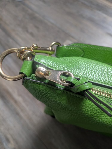 Coach Pennie Schulter/Umhängetasche seltene Farbe Kelly Green 6152 KOSTENLOSER VERSAND - Bild 8 von 10