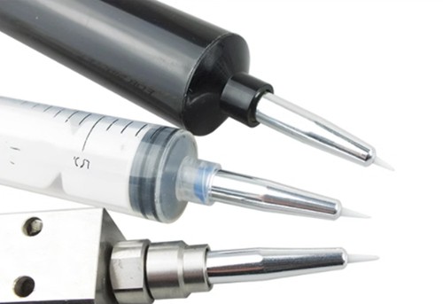 10pcs NEW 1mm Round mouth brush dispensing syringe needle tips - Picture 2 of 4