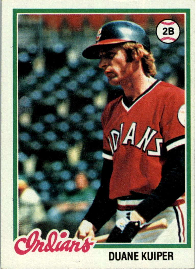 1978 Topps #332 Duane Kuiper - EX