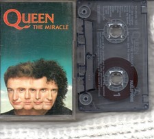 QUEEN - The Miracle - Cassette Tape Album *I Want It All, Breakthru**Playtested*
