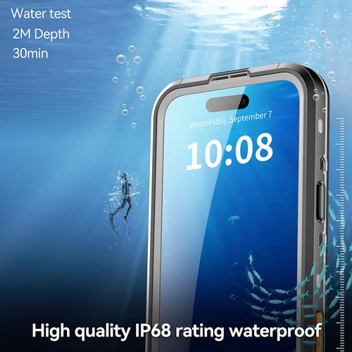 Magnetic Shockproof Waterproof Case Cover for iPhone 17 16 15 14 13 12 Pro Max - Bild 7 von 13