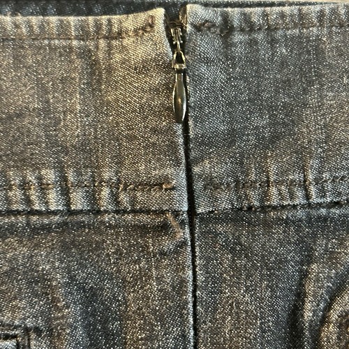 Lane Bryant Denim Jean Skirt Size 22 Buttons Zip - Bild 5 von 5