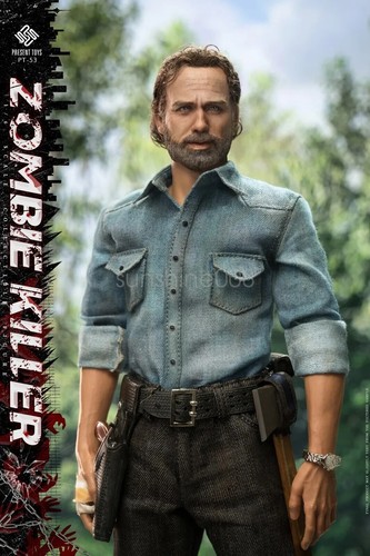 In stock New PRESENT TOYS PT-sp53 1/6 The Zombie Killer 12" Action Figure - Picture 5 of 14