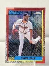 Chris Sale #T90C-109 Topps Chrome 2025 - Silver Pack Refractor 