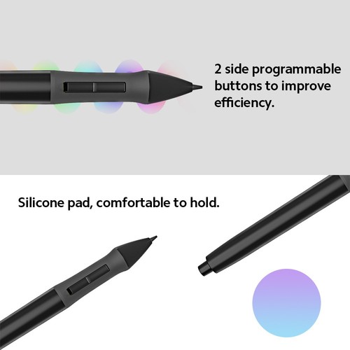 PEN68/P68 Handgezeichneter Stift Zeichnungsstift für Huion H420 Grafiktablett - Photo 4/6
