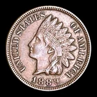 1889 Indian Head Cent, Choice BU