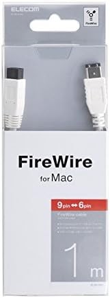 Elecom USB cable FireWire IEEE1394b 9pin to 6pin 1m IE-961WH 30182 fromJAPAN - 第 3/5 張圖片