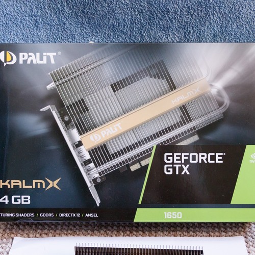 Palit GeForce GTX 1650 KalmX Silent Fanless Graphics Card GPU - Afbeelding 10 van 11