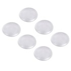 6Pcs Wall Protectors for Door Handles Transparent Gel Bumper Pads