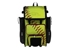 Rolling Superpack Baseball/Softball Gear Bag - 23-1/2" X 13-1/2" X 9-1/2" - Soft