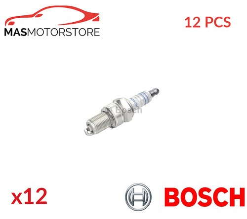 ENGINE SPARK PLUG SET PLUGS BOSCH 0 242 235 663 12PCS A NEW OE REPLACEMENT - Picture 1 of 11