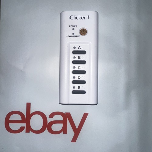 iClicker Plus RLR15 Système de réponse en classe étudiant unité de télécommande - Photo 1/6