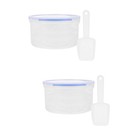  2 PCS Eis Ball Macher Eisbereitungsbox Eisformen Machen Schimmel