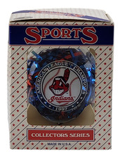 Cleveland Indians 1997 American League Champions Chief Wahoo Christmas Ornament