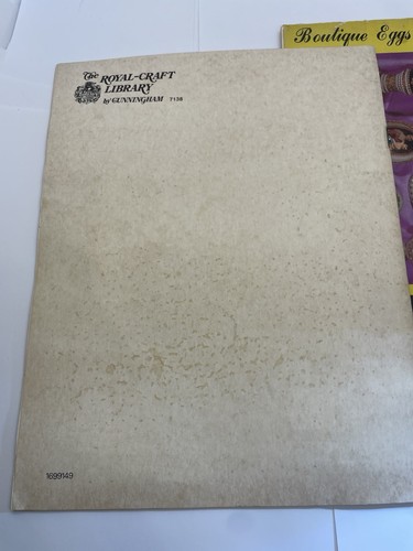 Lot 2 Eggeury Boutique & Beginning Egg Crafts Instruction Books June Hoffman Vtg - Picture 7 of 9