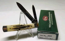 Case XX 2006 First Run India Stag Small Gunstock #95535 (5215 SS)