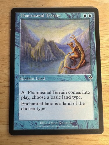 Magic the Gathering MTG Phantasmal Terrain (65) Invasion   LP - Picture 1 of 2