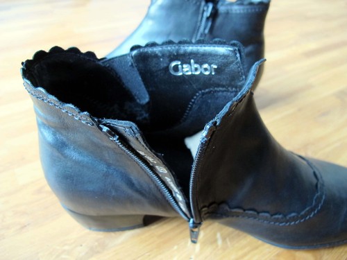 Gabor Stiefel Stiefelletten  Boots Damen Schuhe  Gr 38 schwarz - Bild 3 von 5