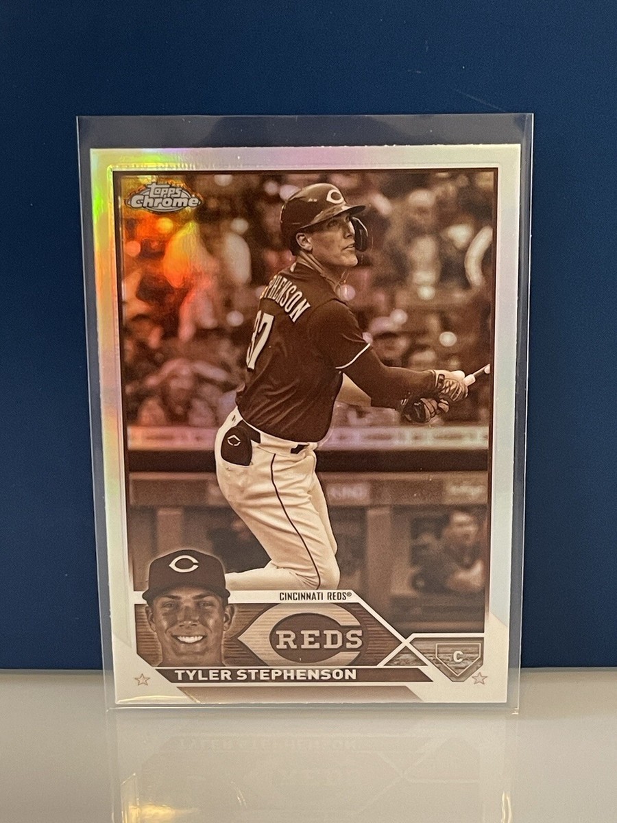 その他 Stephenson 2023 #162 Tyler Stephenson Topps Chrome Baseball X-Fractor