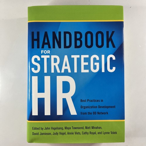 Handbook for Strategic HR Best Practices John Vogelsang Hardcover Human Relation - 第 1/13 張圖片