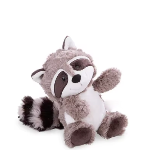 Gray Raccoon Plush Toy Lovely Cute Soft Stuffed Animals Doll Pillow For Kids25cm - Picture 4 of 4